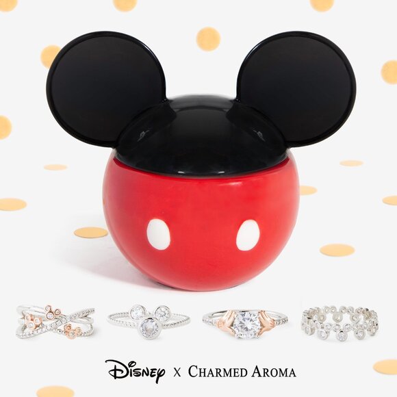 NEW Charmed Aroma Disney Mickey Mouse Candle size 6 - Picture 4 of 9